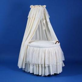 Детская классическая колыбель-кроватка плетеная Christiane Wegner "Carolina" 8224 03-CL - 529