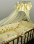 Комплект для детской кроватки из 7 предметов Топотушки "Паровозик"