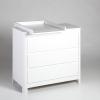 Мебель TROLL Комод "Сан" с пеленальной поверхностью, 69,6х105х78, белый