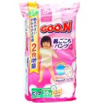 Японские трусики-подгузники Goo.N (Гун) для девочек, 12-20 кг, 40 шт