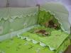 Комплект в кроватку "Карусель", 7 предметов, салатово-зеленый